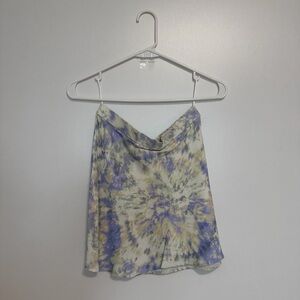 Zara Multicolor Tie-Dye Skirt